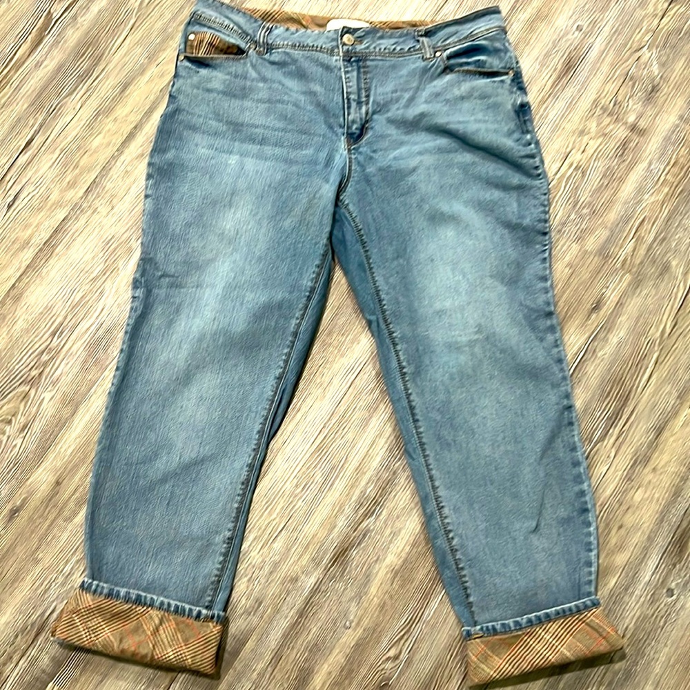 EST 1946 Denim Crop Women’s Pants Sz 16